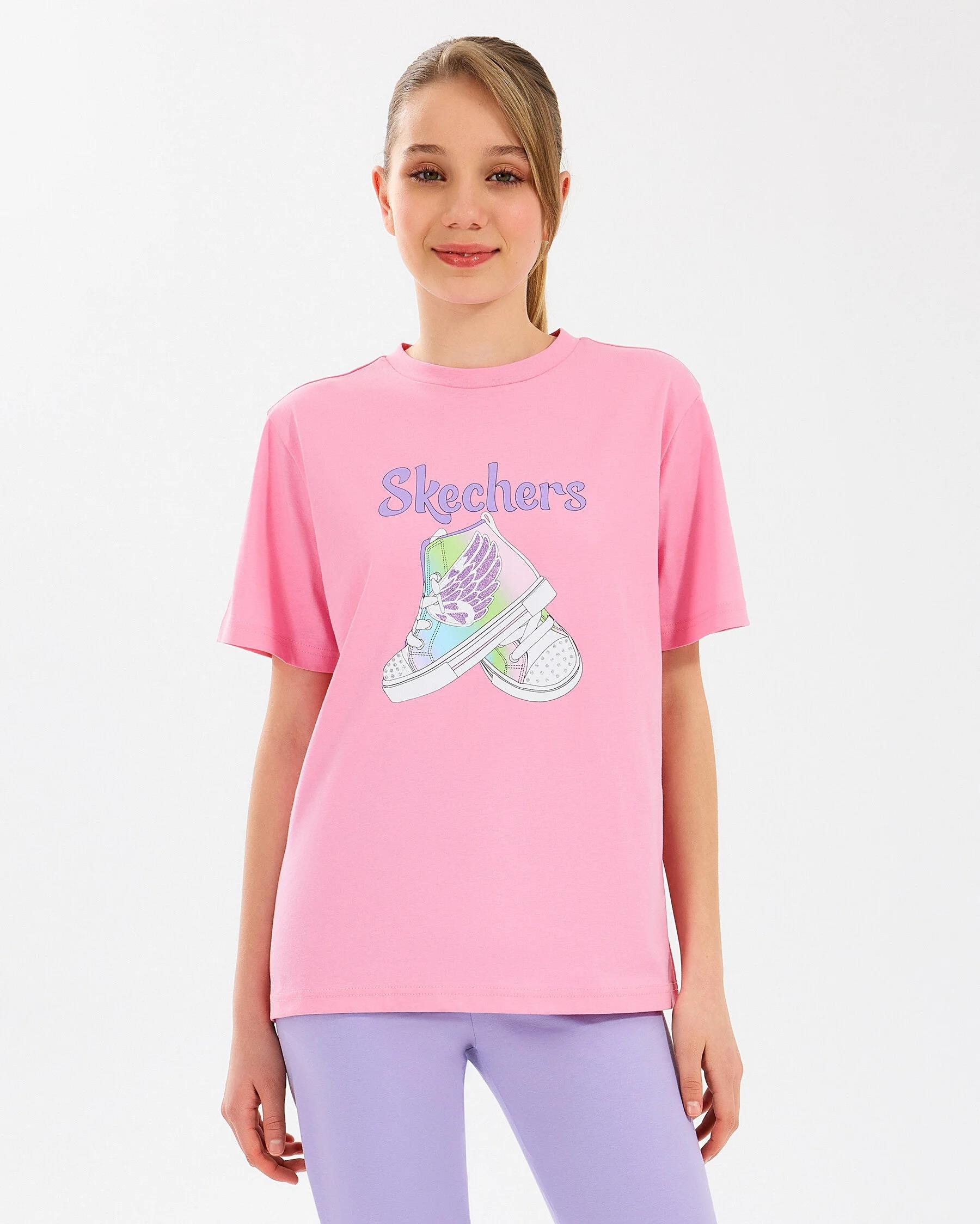 Skechers G Graphic Tee T-Shirt Çocuk Tişört SK2510019