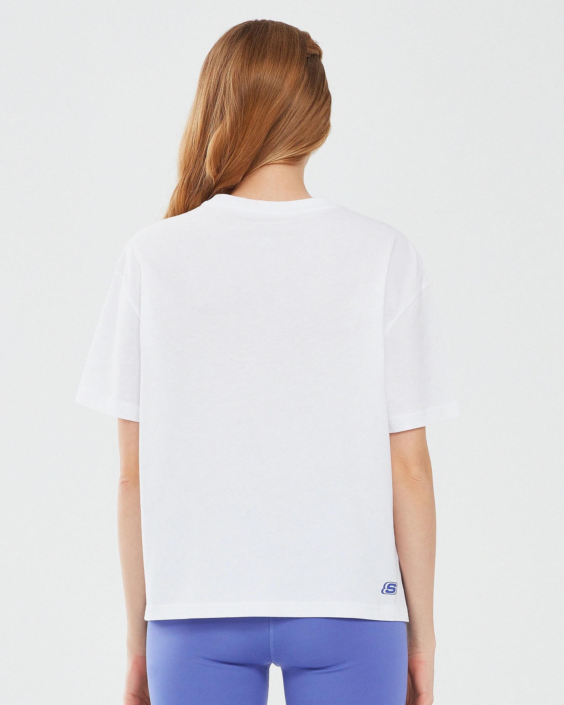Skechers Graphic T-Shirt W Short Sleeve Kadın Tişört S241199