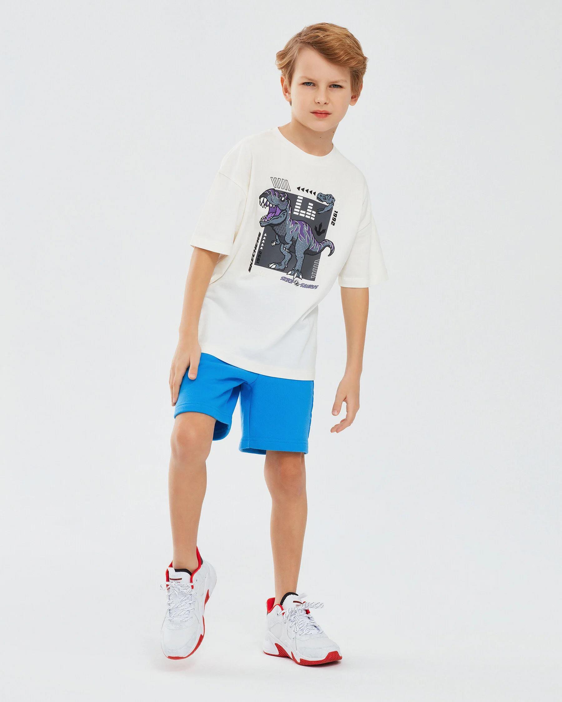 Skechers Graphic Tee B Short Sleeve Çocuk Tişört SK241085