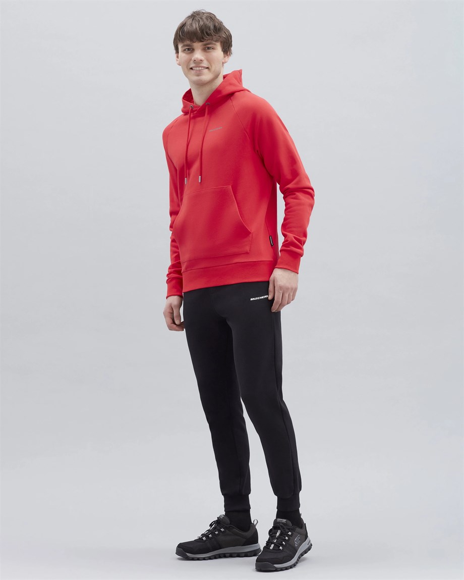 Skechers M New Basics Hoodie Erkek Sweat