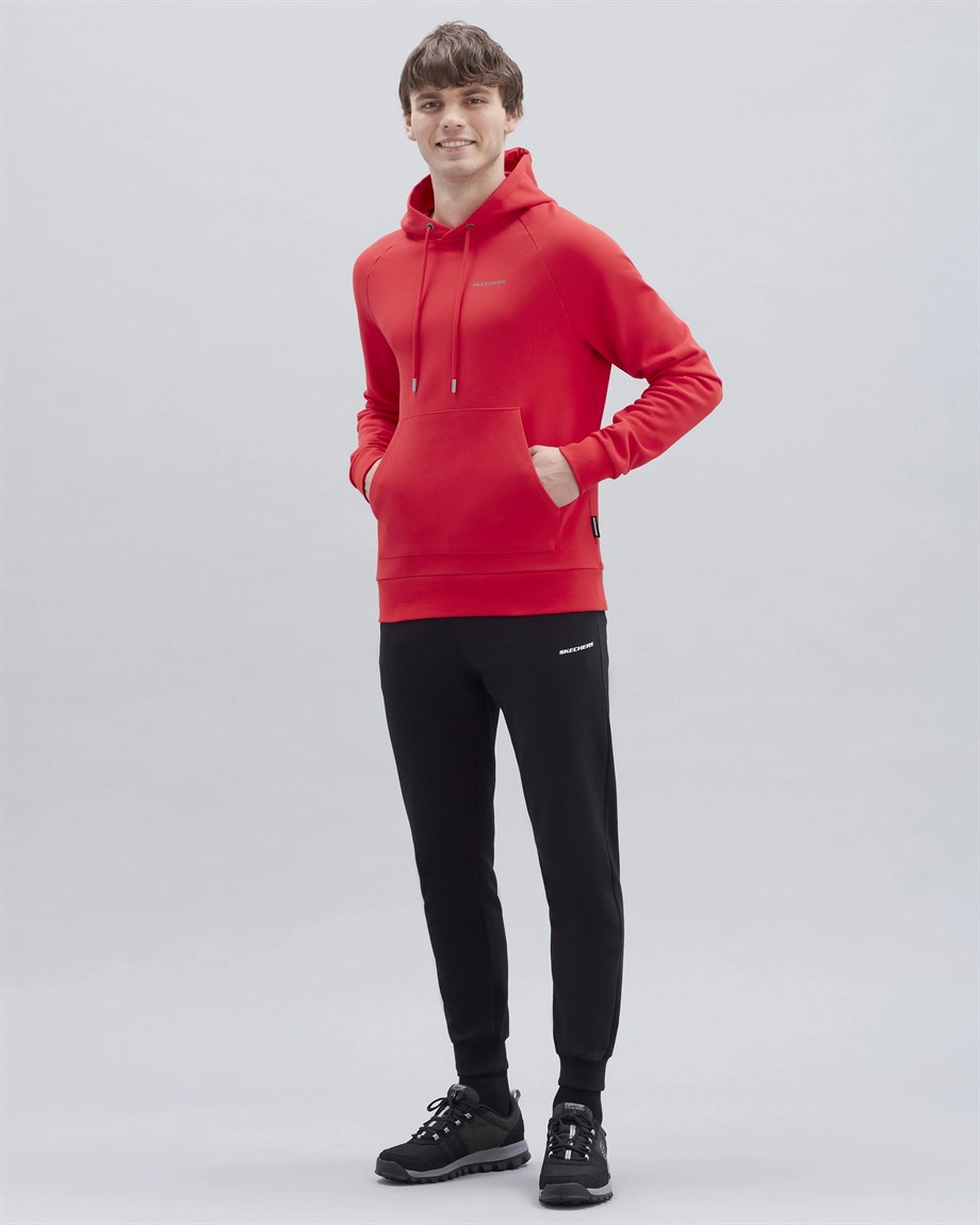 Skechers M New Basics Hoodie Erkek Sweat