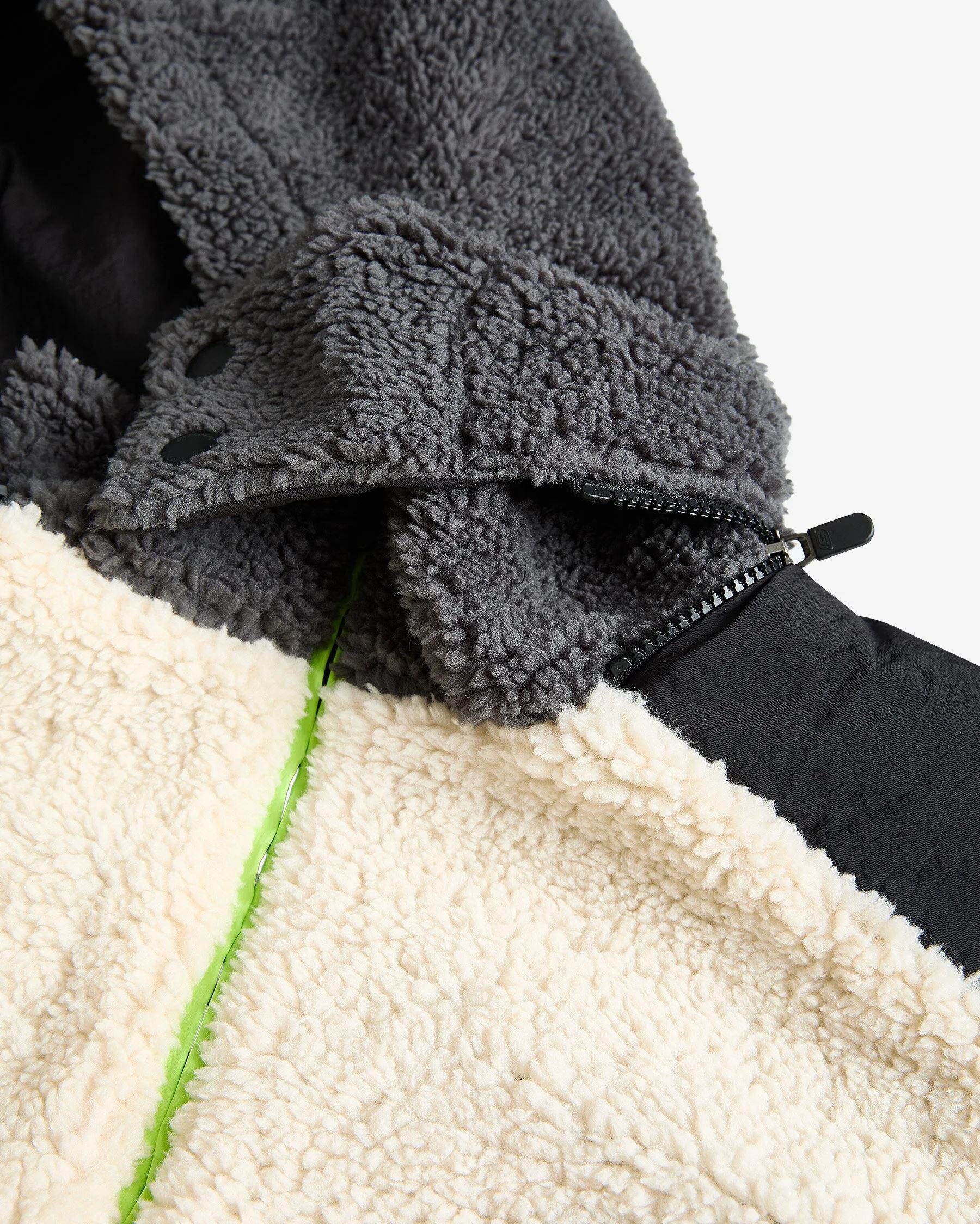 Skechers M Outdoor Fleece Full Zip Sherpa Erkek Sweat S242183
