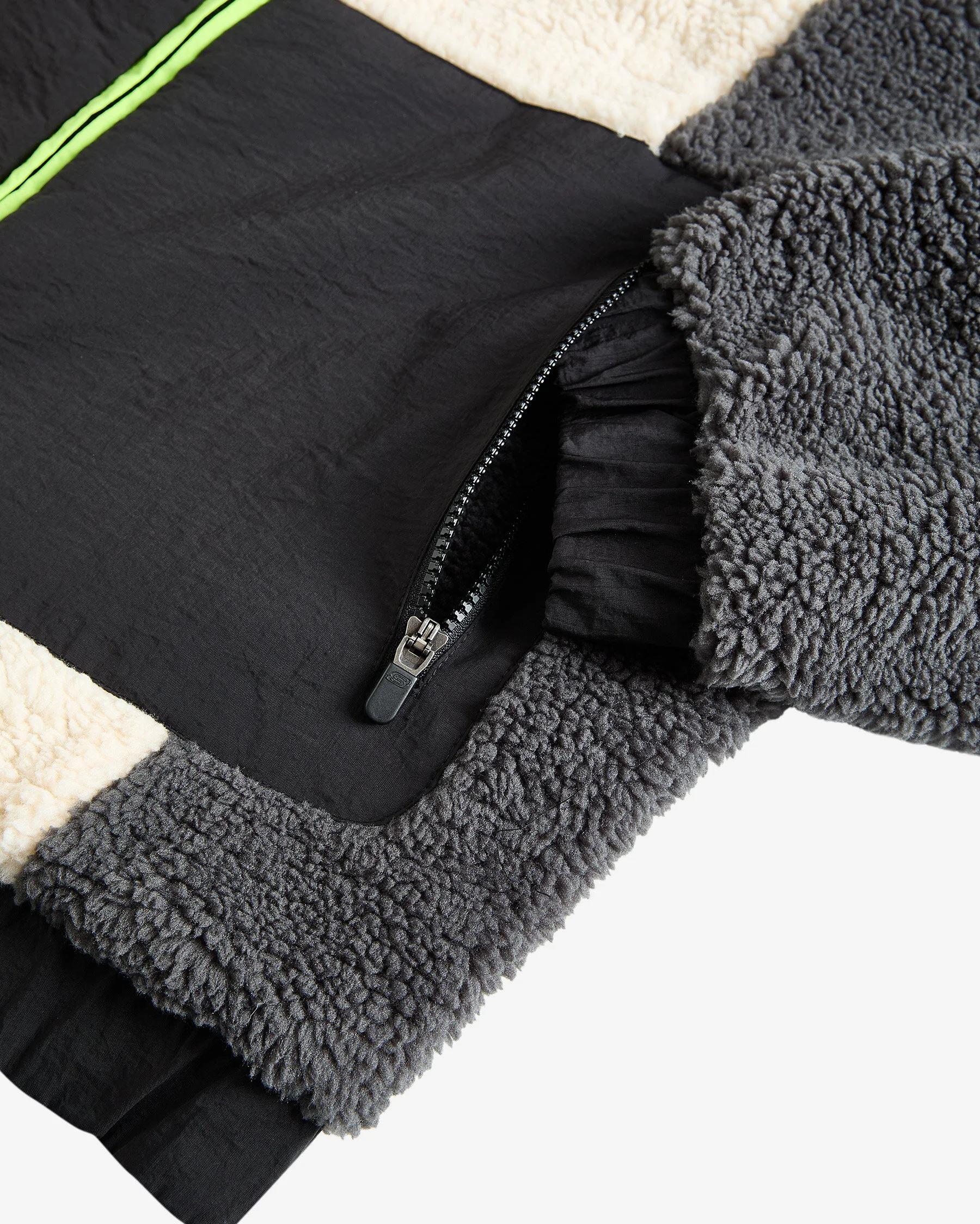 Skechers M Outdoor Fleece Full Zip Sherpa Erkek Sweat S242183