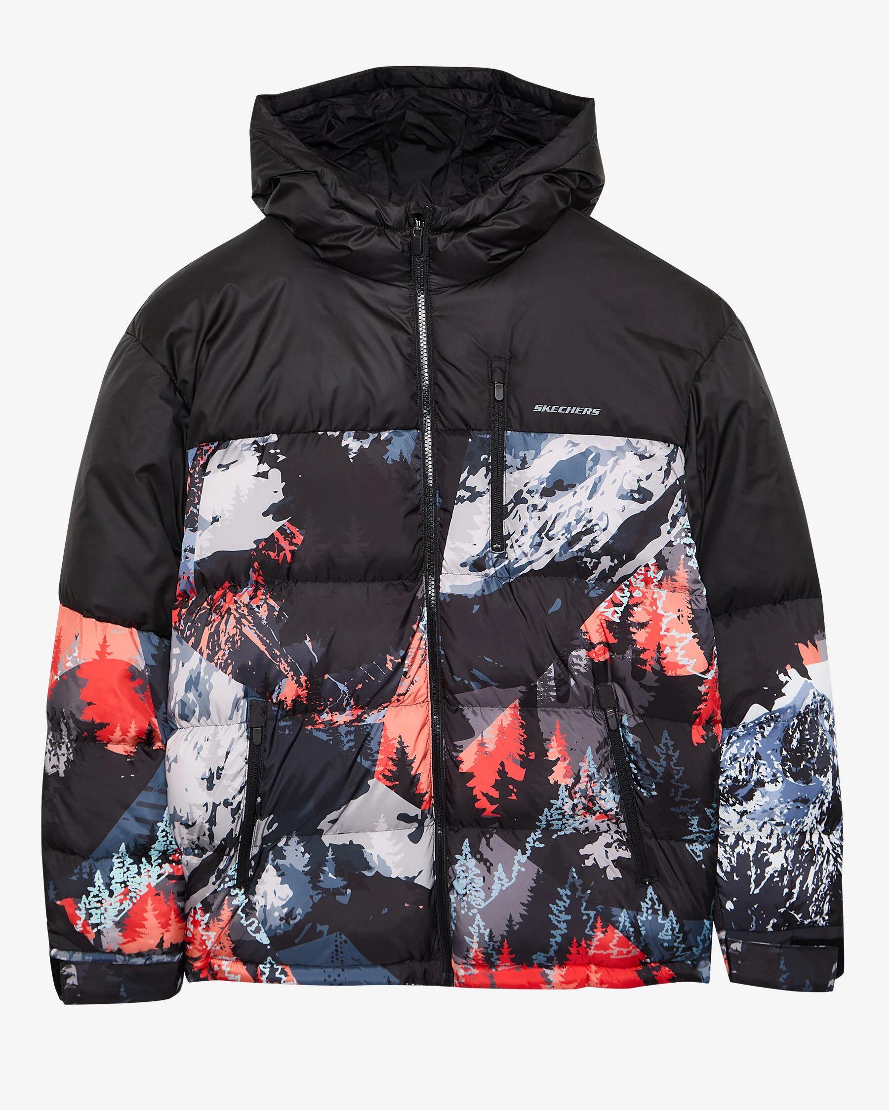 Skechers M Outerwear Puffer Jacket Erkek Ceket S242234