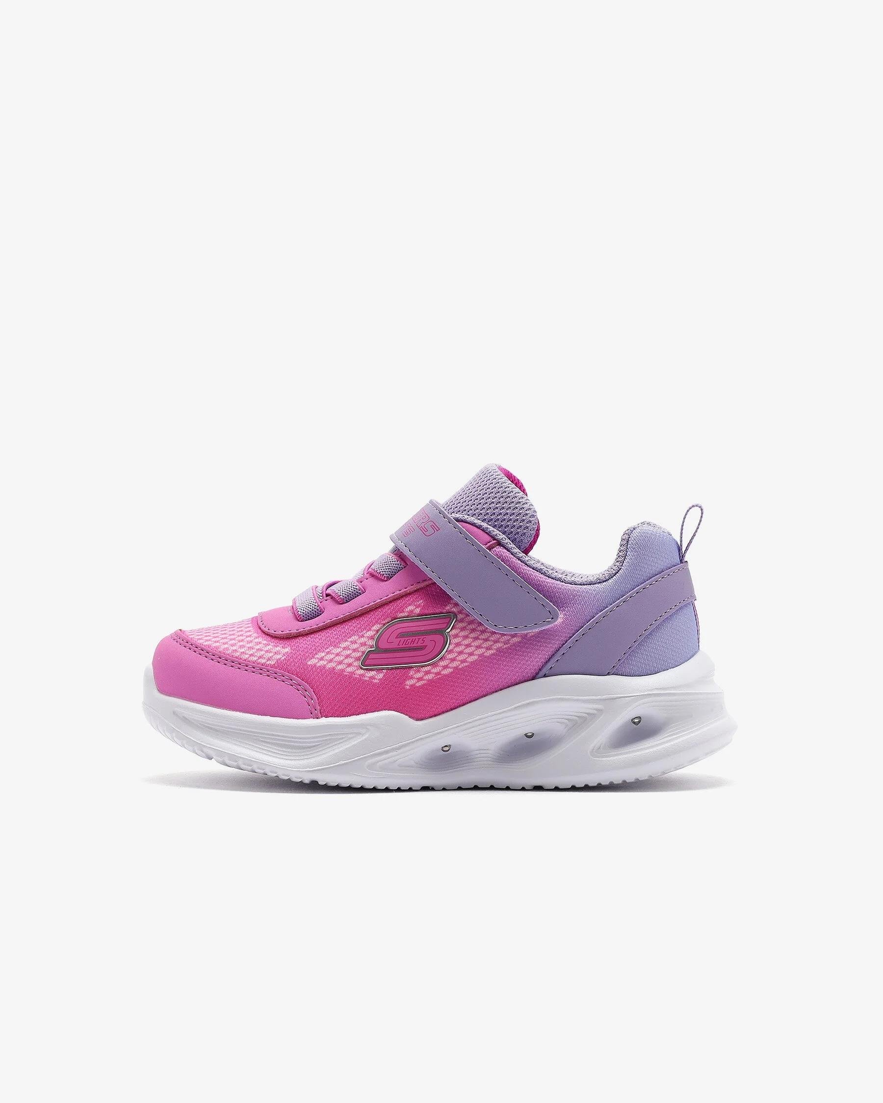 Skechers Skechers Sola Glow-Ombre Deluxe Çocuk Spor Ayakkabısı 303714N