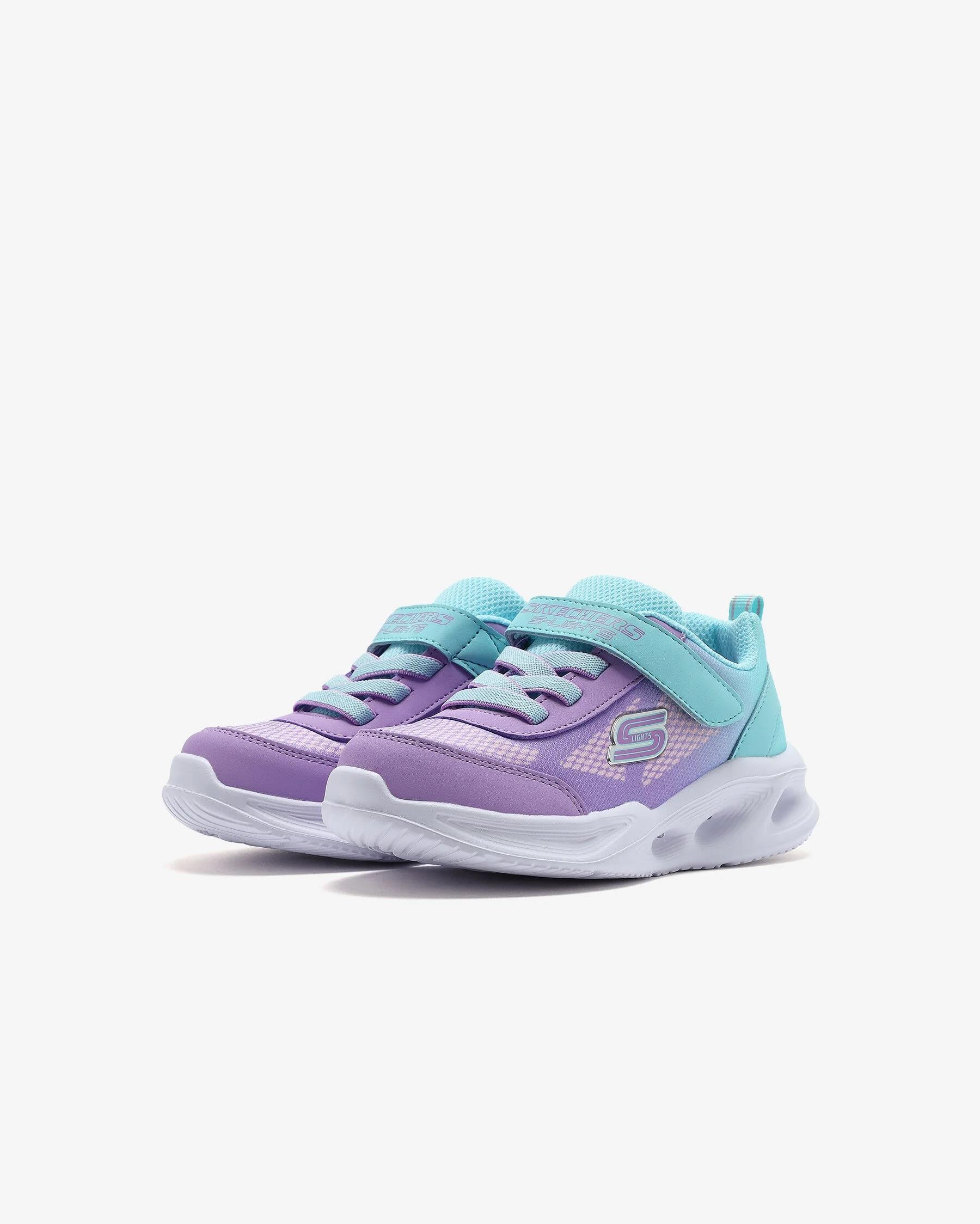 Skechers Skechers Sola Glow-Ombre Deluxe Çocuk Spor Ayakkabısı 303714N