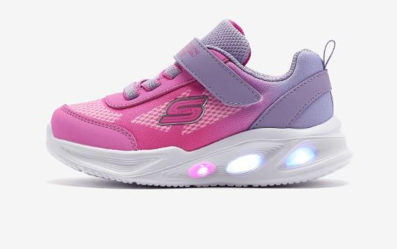 Skechers Skechers Sola Glow-Ombre Deluxe Çocuk Spor Ayakkabısı 303714N