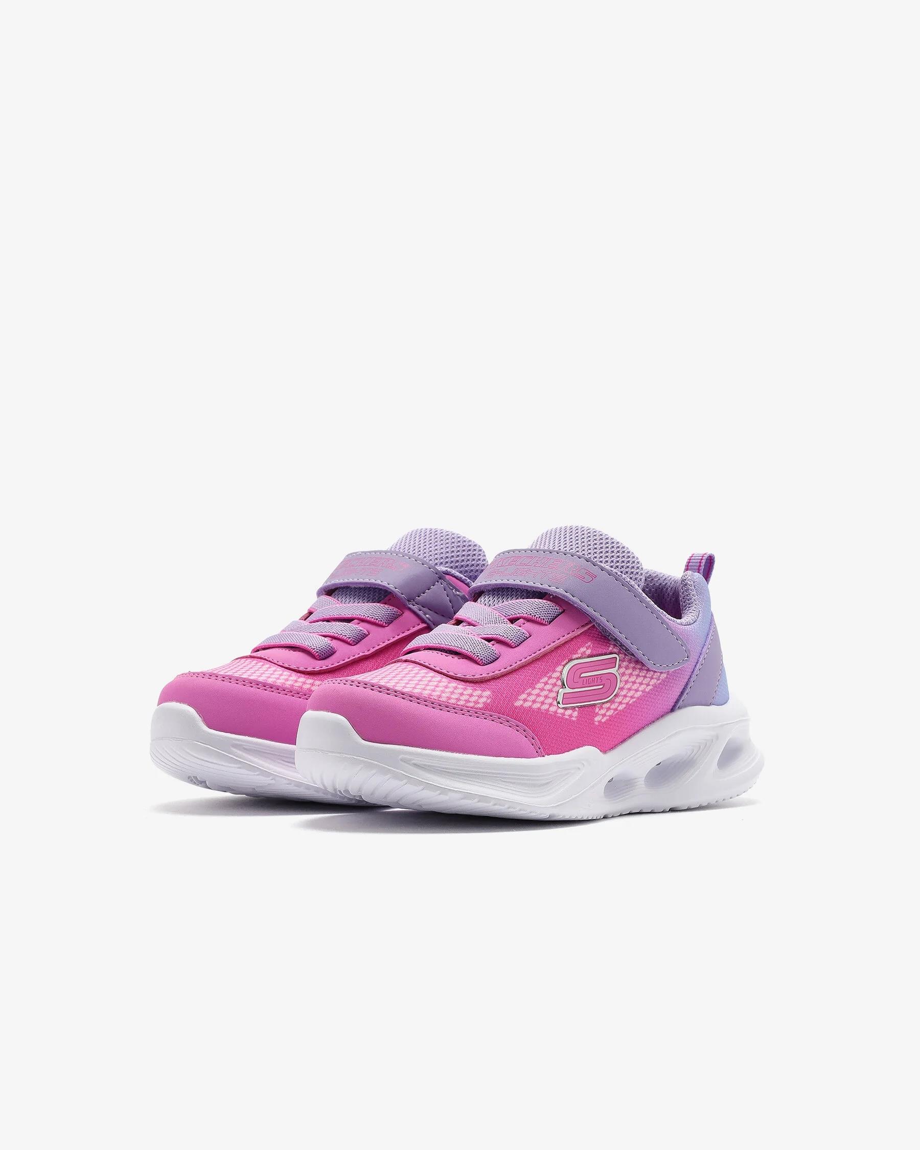 Skechers Skechers Sola Glow-Ombre Deluxe Çocuk Spor Ayakkabısı 303714N