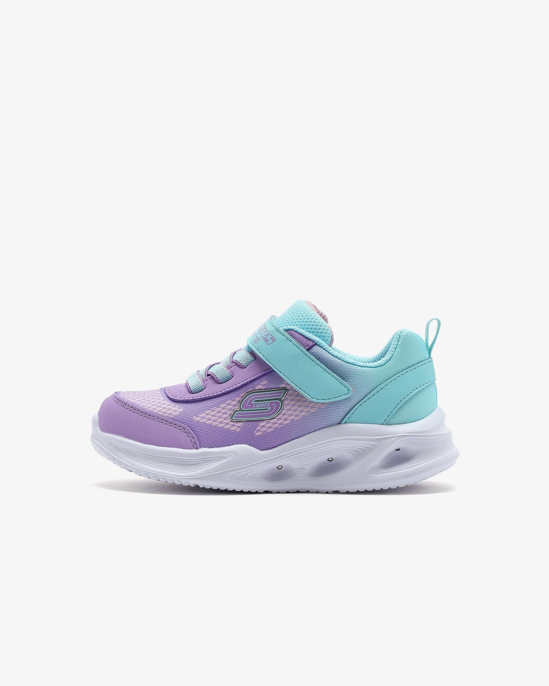 Skechers Skechers Sola Glow-Ombre Deluxe Çocuk Spor Ayakkabısı 303714N