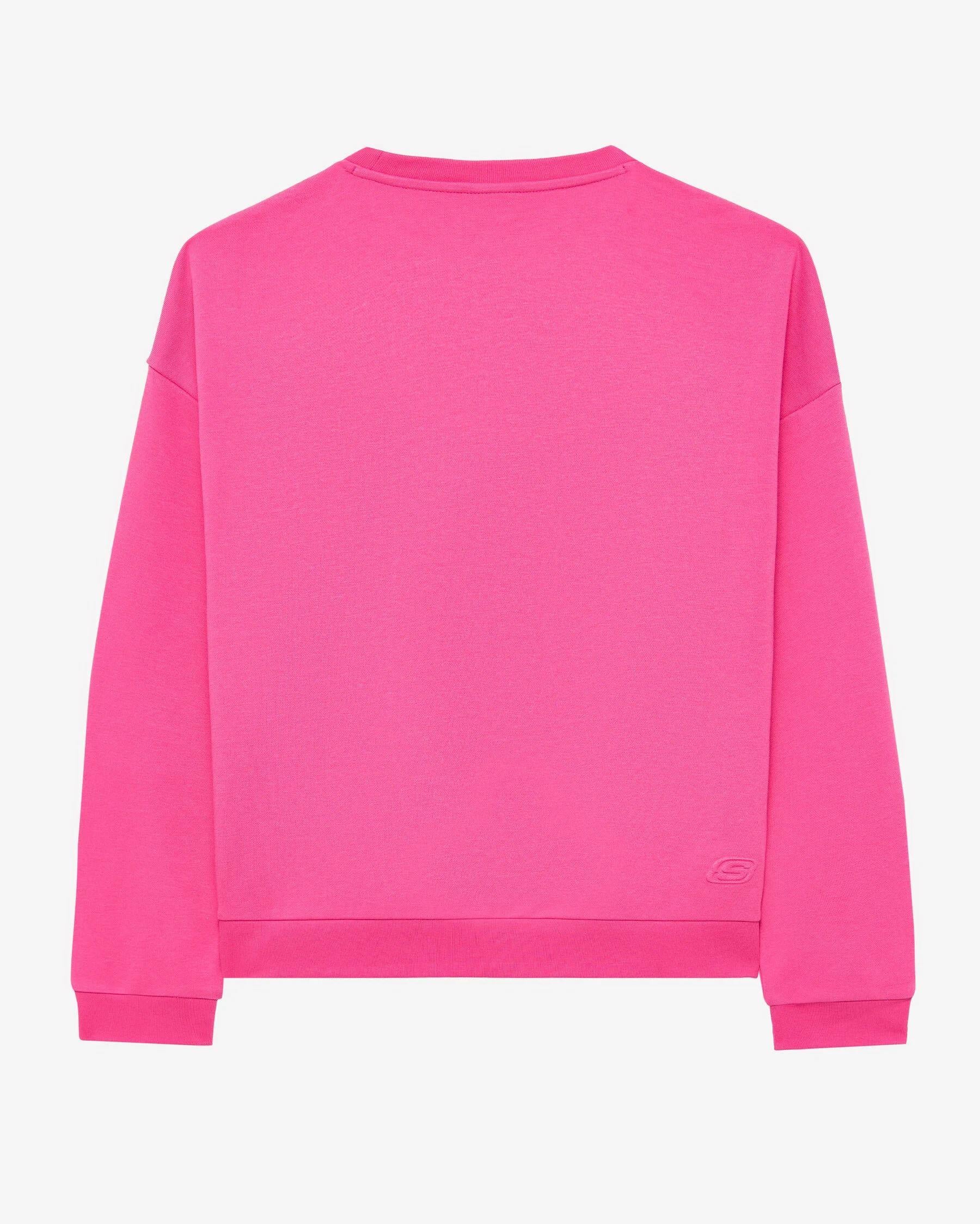 Skechers W Essential Crew Neck Sweatshirt Kadın Tişört S242109