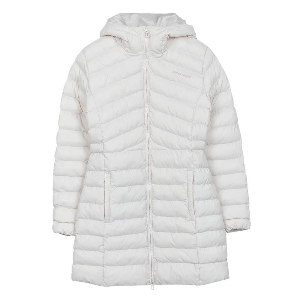 Skechers W Essential Maxi Length Hooded Jacket Kadın Mont