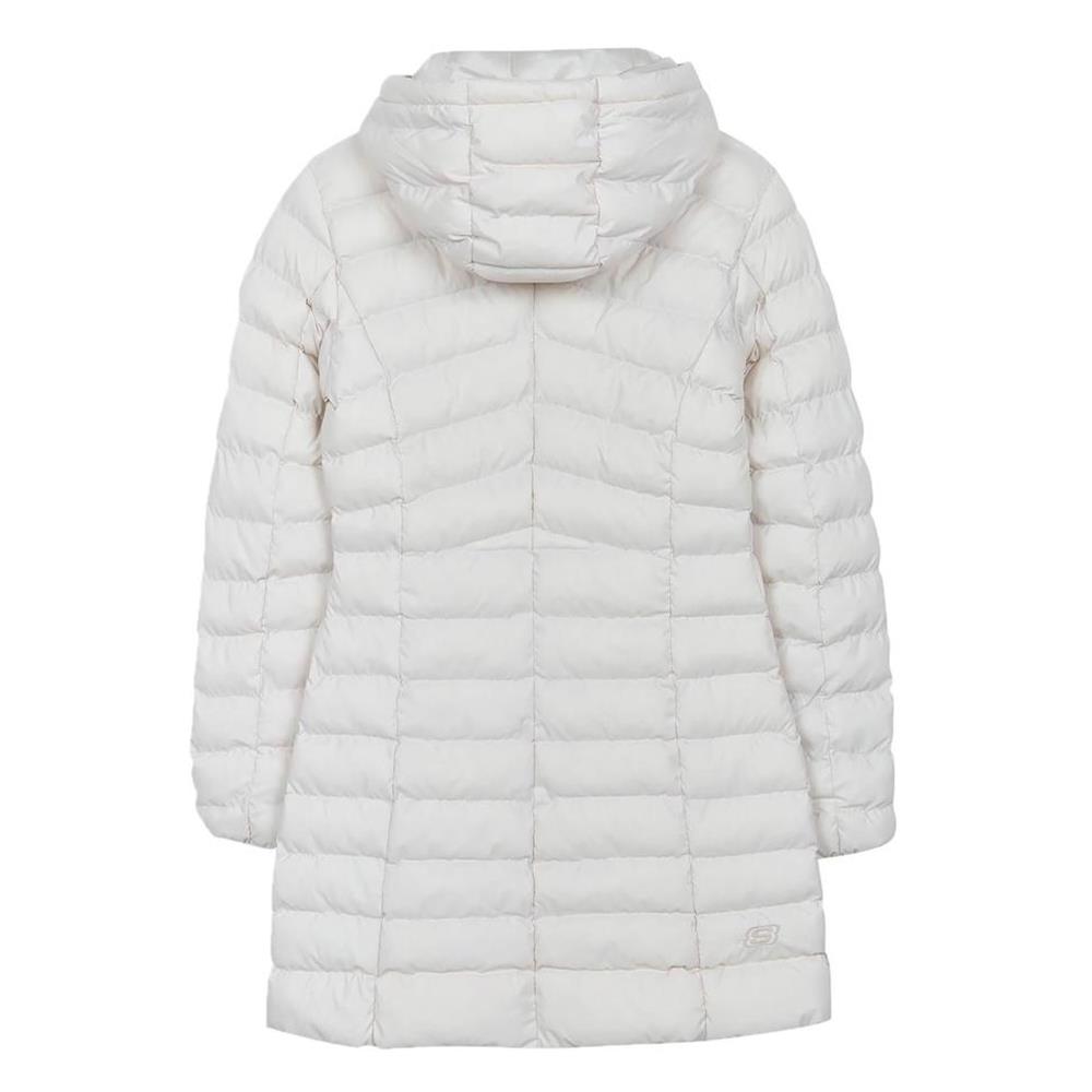 Skechers W Essential Maxi Length Hooded Jacket Kadın Mont