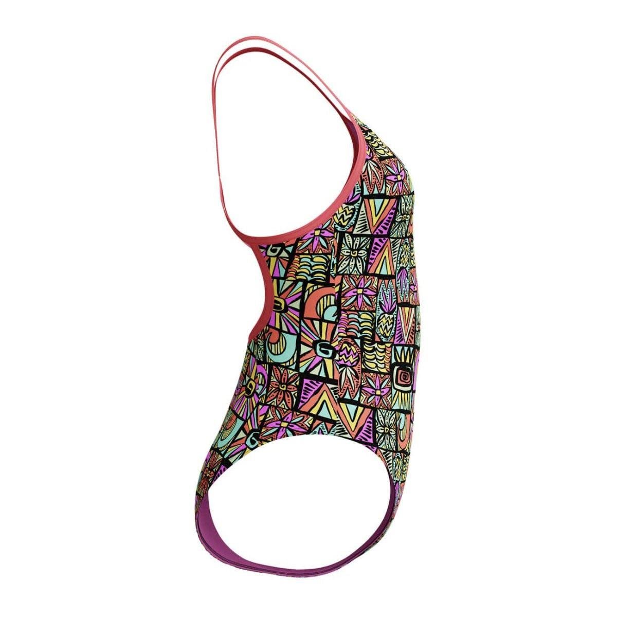 Speedo Alov Dıgı Vbk 1Pc Jf Çocuk Yüzücü Mayosu 8-1284618119