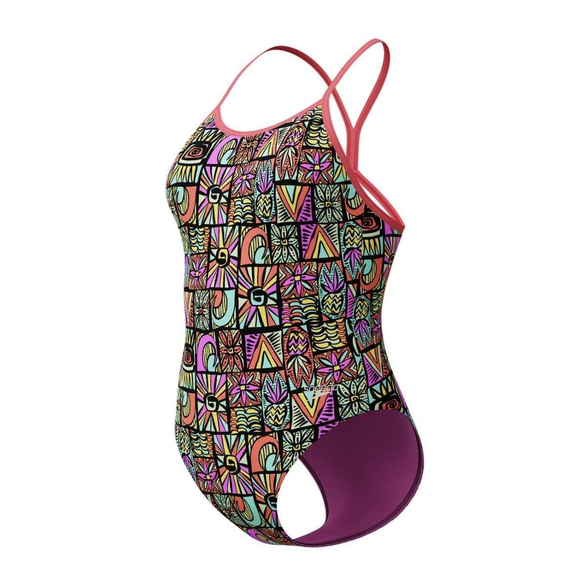 Speedo Alov Dıgı Vbk 1Pc Jf Çocuk Yüzücü Mayosu 8-1284618119