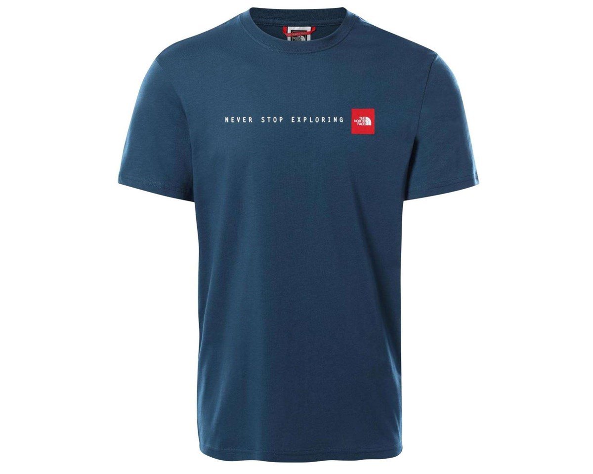 The North Face M S/S Never Stop Exploring Tee - Eu Erkek Tişört