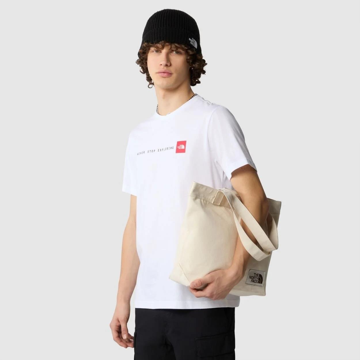 The North Face M S/S Never Stop Exploring Tee Erkek Tişört NF0A87NSFN41