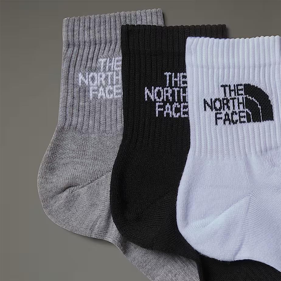 The North Face Multı Sport Cush Quarter Sock 3P Unisex Çorap NF0A882G3OW1