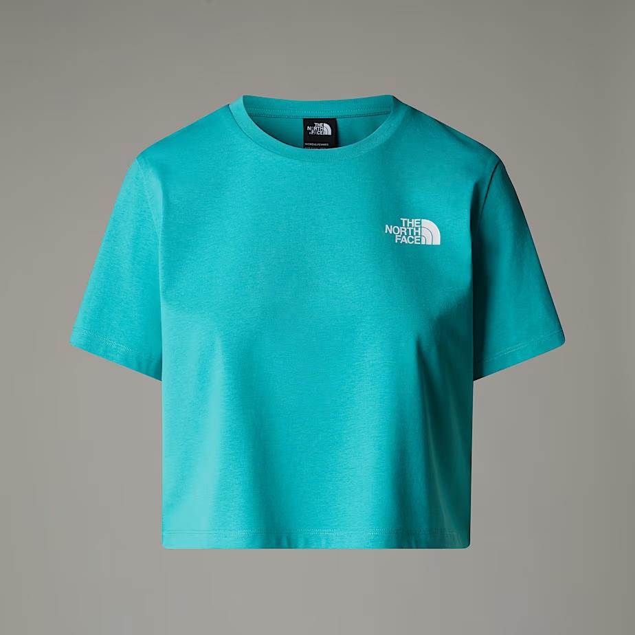 The North Face W Sımple Dome Cropped Relaxed Tee Kadın Tişört NF0A87U4E6F1