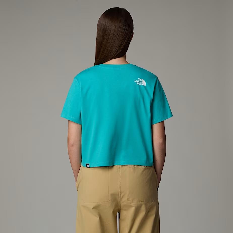 The North Face W Sımple Dome Cropped Relaxed Tee Kadın Tişört NF0A87U4E6F1