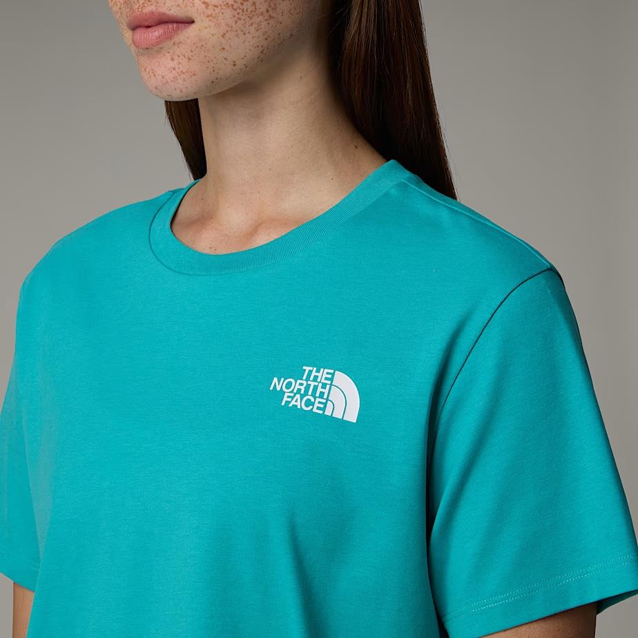The North Face W Sımple Dome Cropped Relaxed Tee Kadın Tişört NF0A87U4E6F1