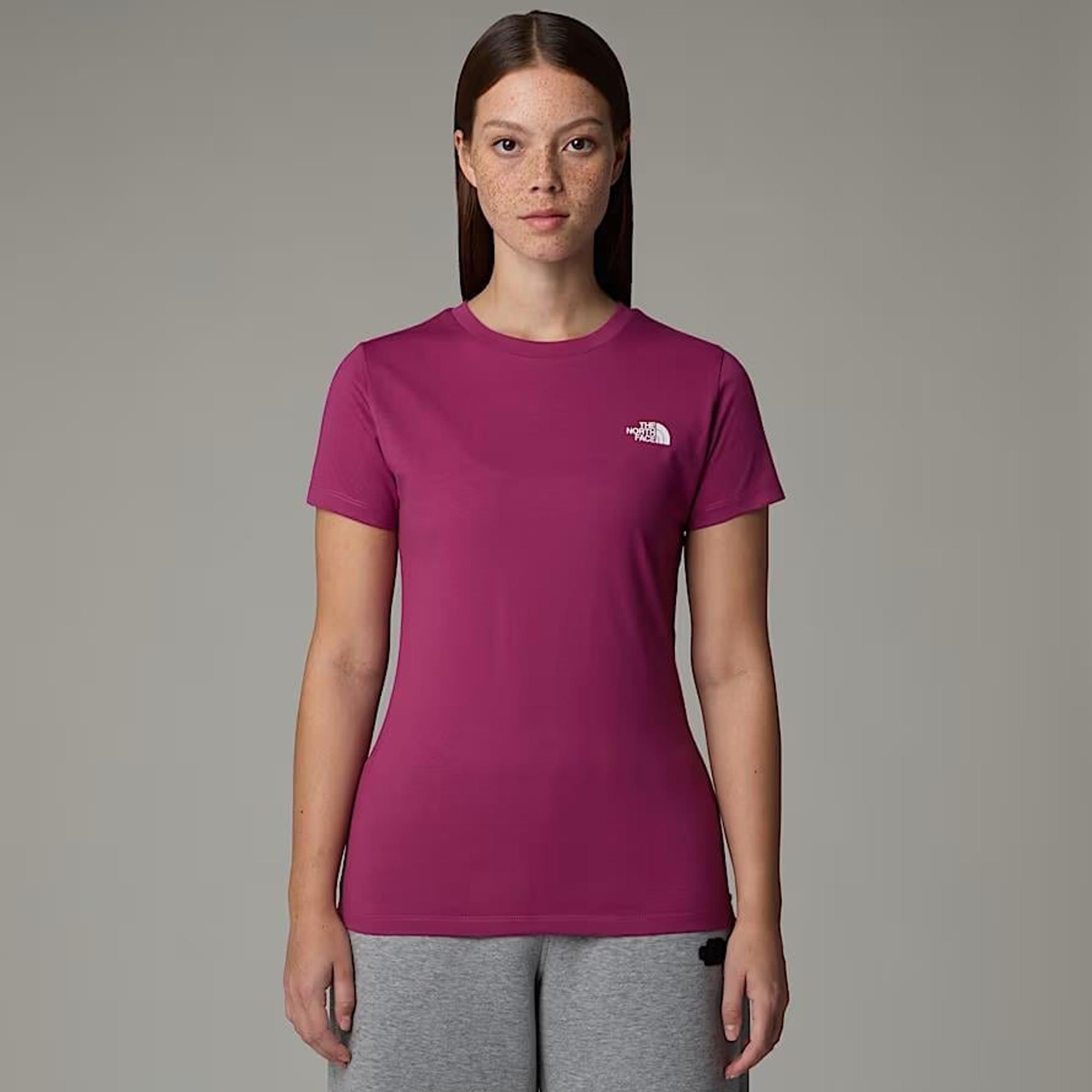 The North Face W Ss Sd Slım Tee Kadın Tişört NF0A87NH6EO1