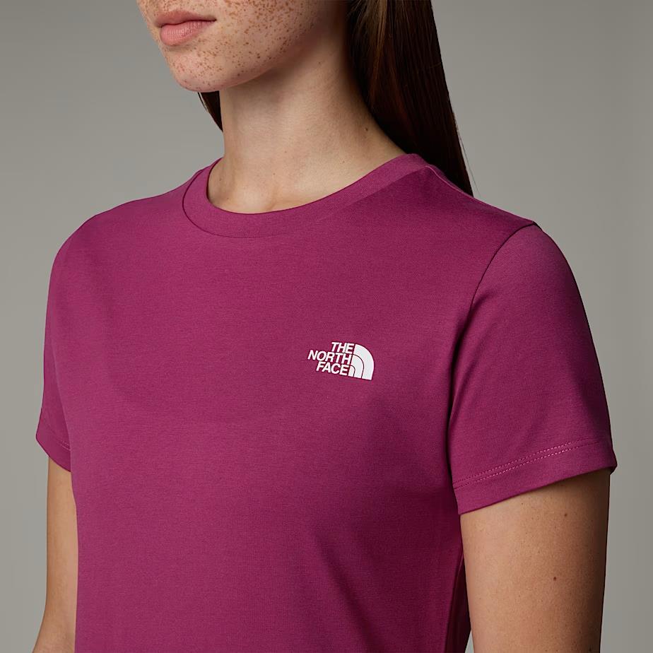 The North Face W Ss Sd Slım Tee Kadın Tişört NF0A87NH6EO1