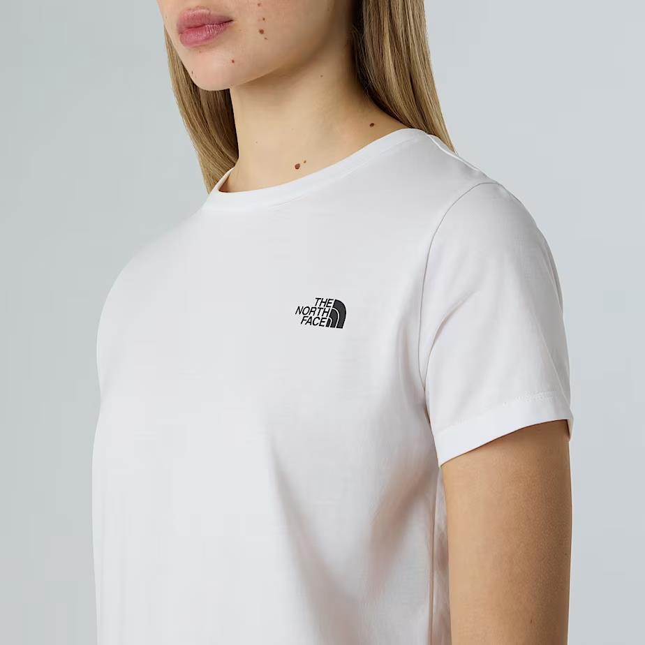 The North Face W Ss Sd Slım Tee Kadın Tişört NF0A87NHFN41