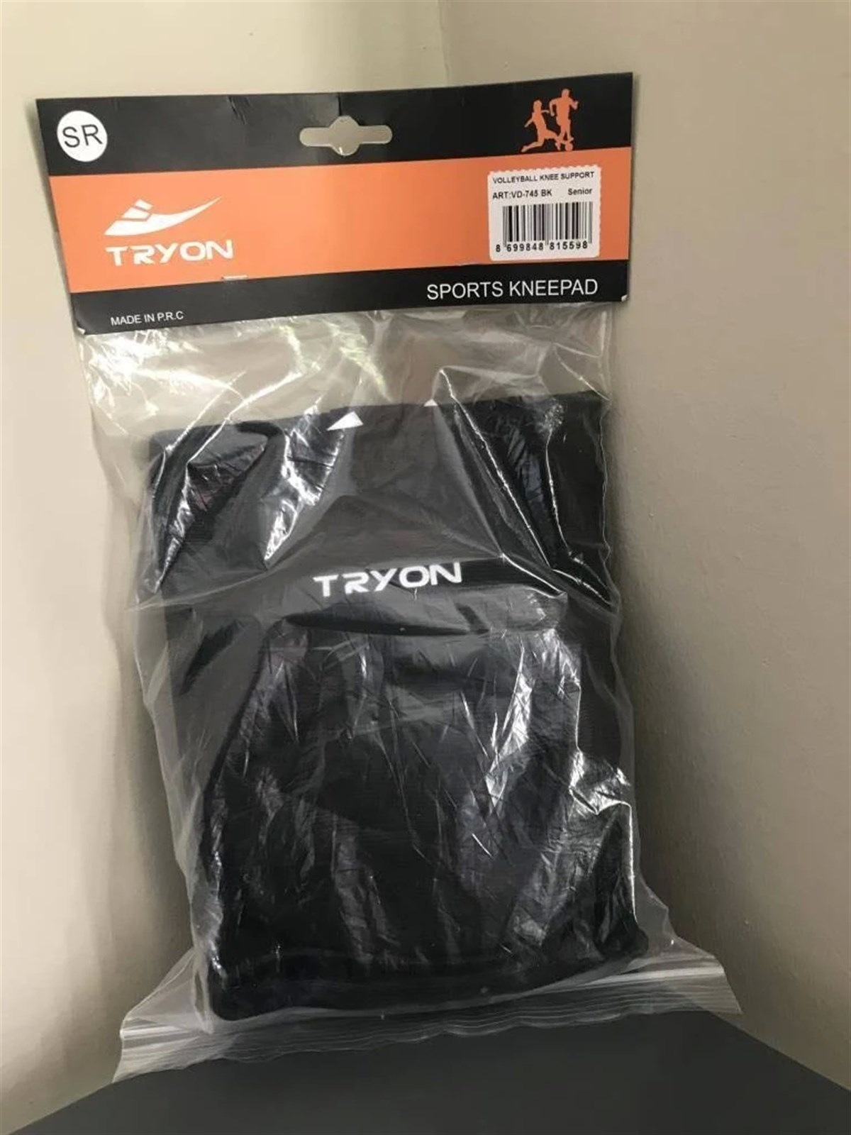 Tryon Yetişkin Siyah Voleybol Dizliği