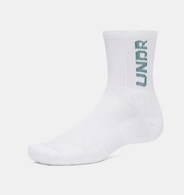 Under Armour Ua 3-Maker 3Pk Mid-Crew Unisex Çorap 1373084
