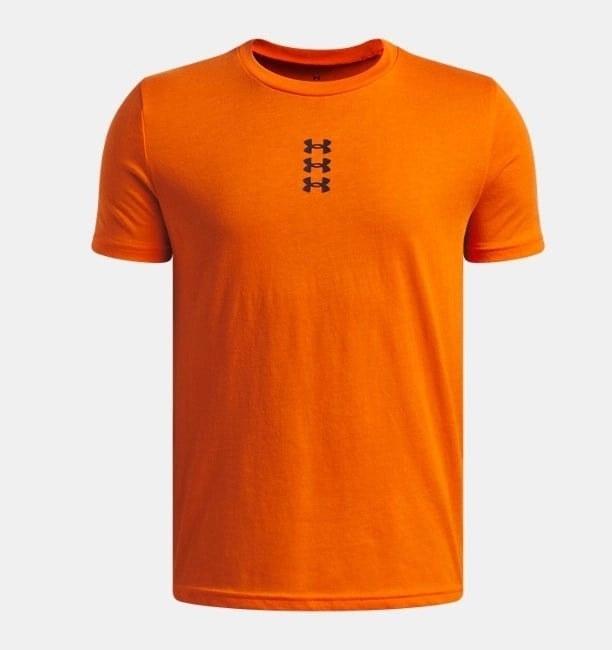 Under Armour Ua B Hoops Triple Logo Ss Çocuk Tişört 6012660