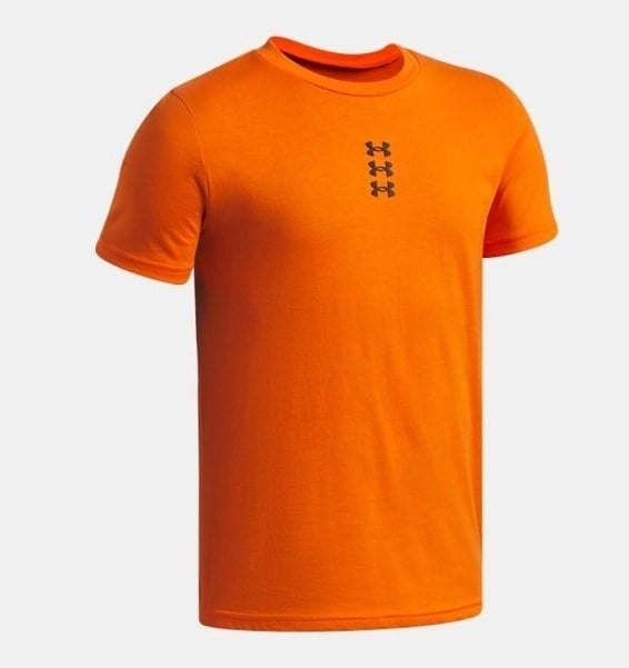 Under Armour Ua B Hoops Triple Logo Ss Çocuk Tişört 6012660