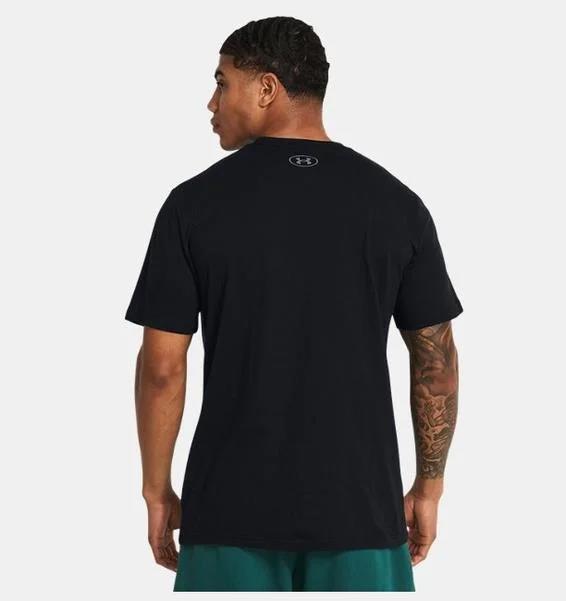 Under Armour Ua Colorblock Wordmark Ss Erkek Tişört 1382829