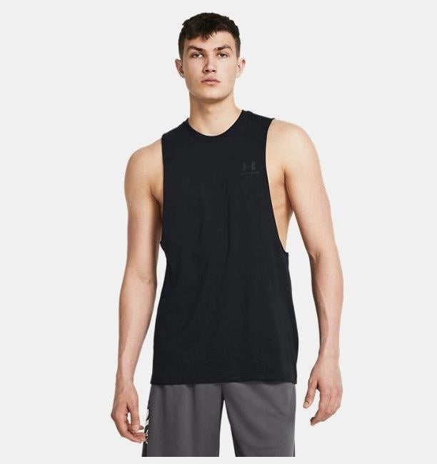 Under Armour Ua Left Chest Cut Off Tank Erkek Atlet 1329286