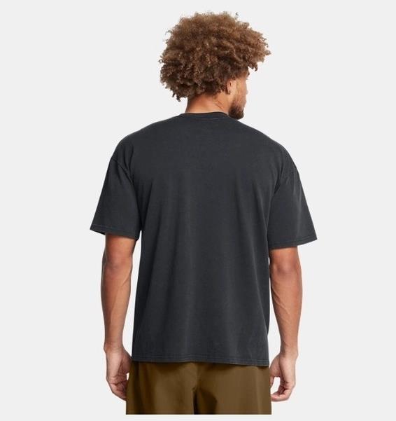 Under Armour Ua M Hw Os Logo Wash Ss Erkek Tişört 1389147