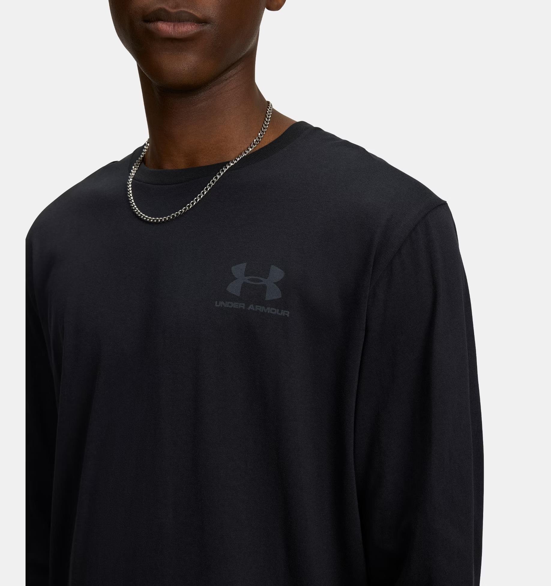 Under Armour Ua Sportstyle Left Chest Ls Erkek Tişört 1329585