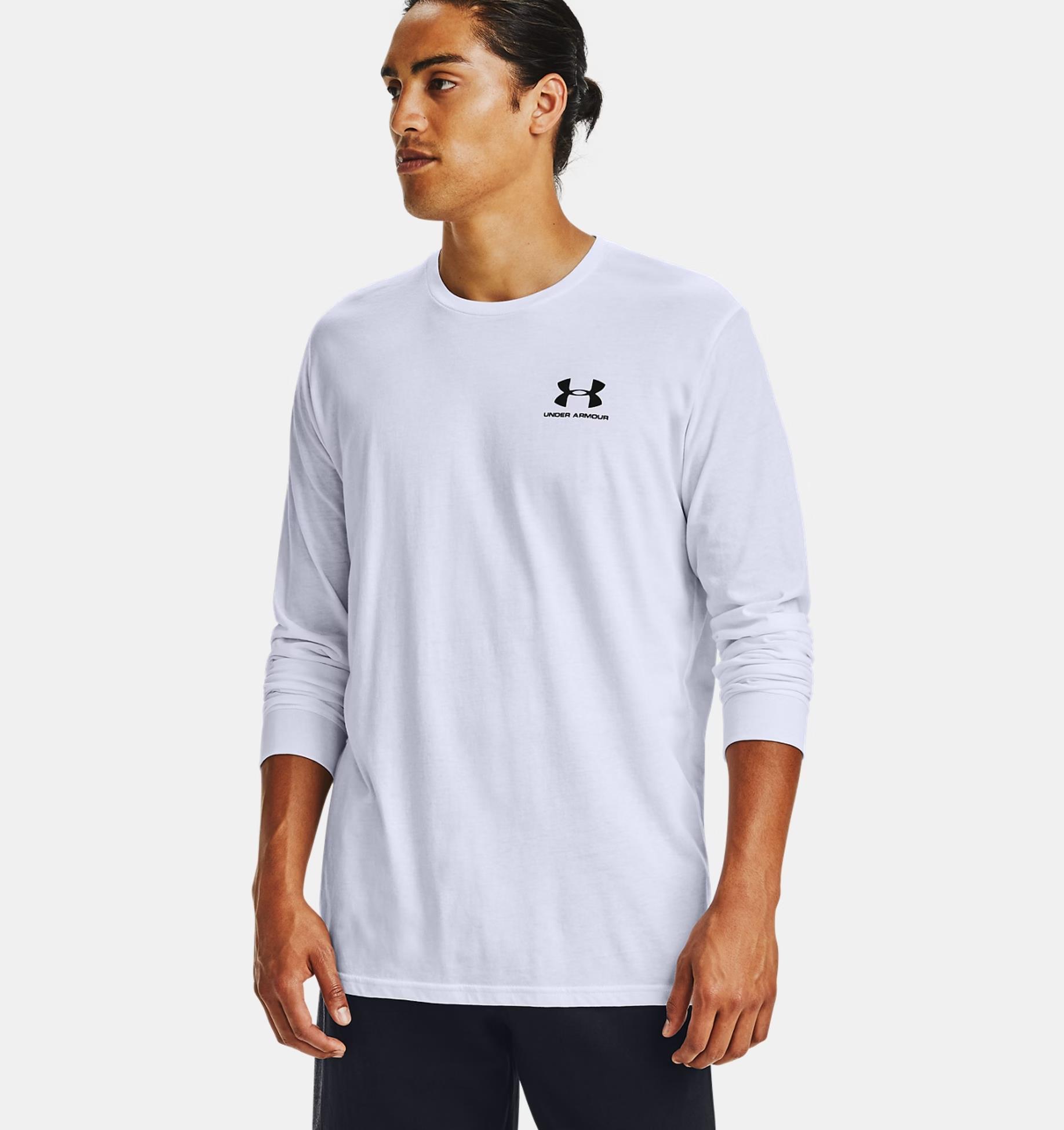 Under Armour Ua Sportstyle Left Chest Ls Erkek Tişört 1329585