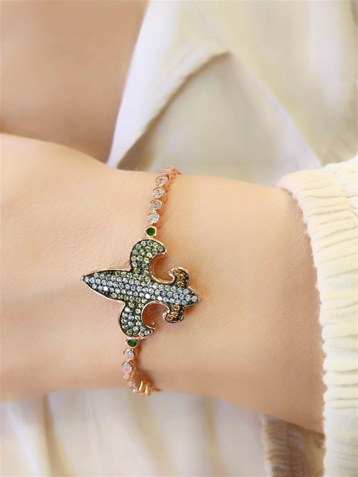 Fleur De Lis Bileklik