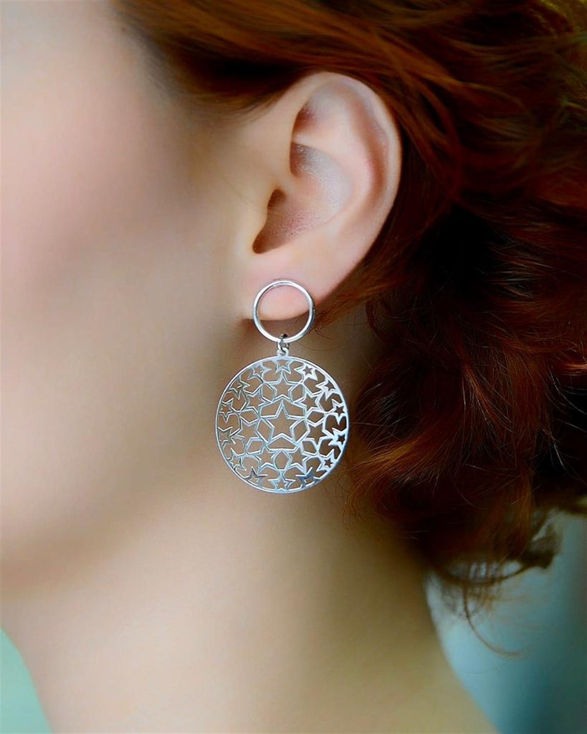 Tasarım Yıldız Küpe