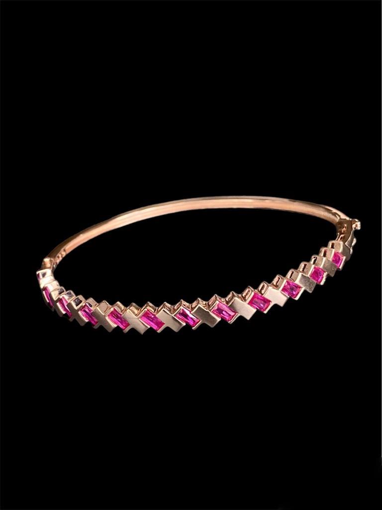 Ruby Kelepçe Bileklik