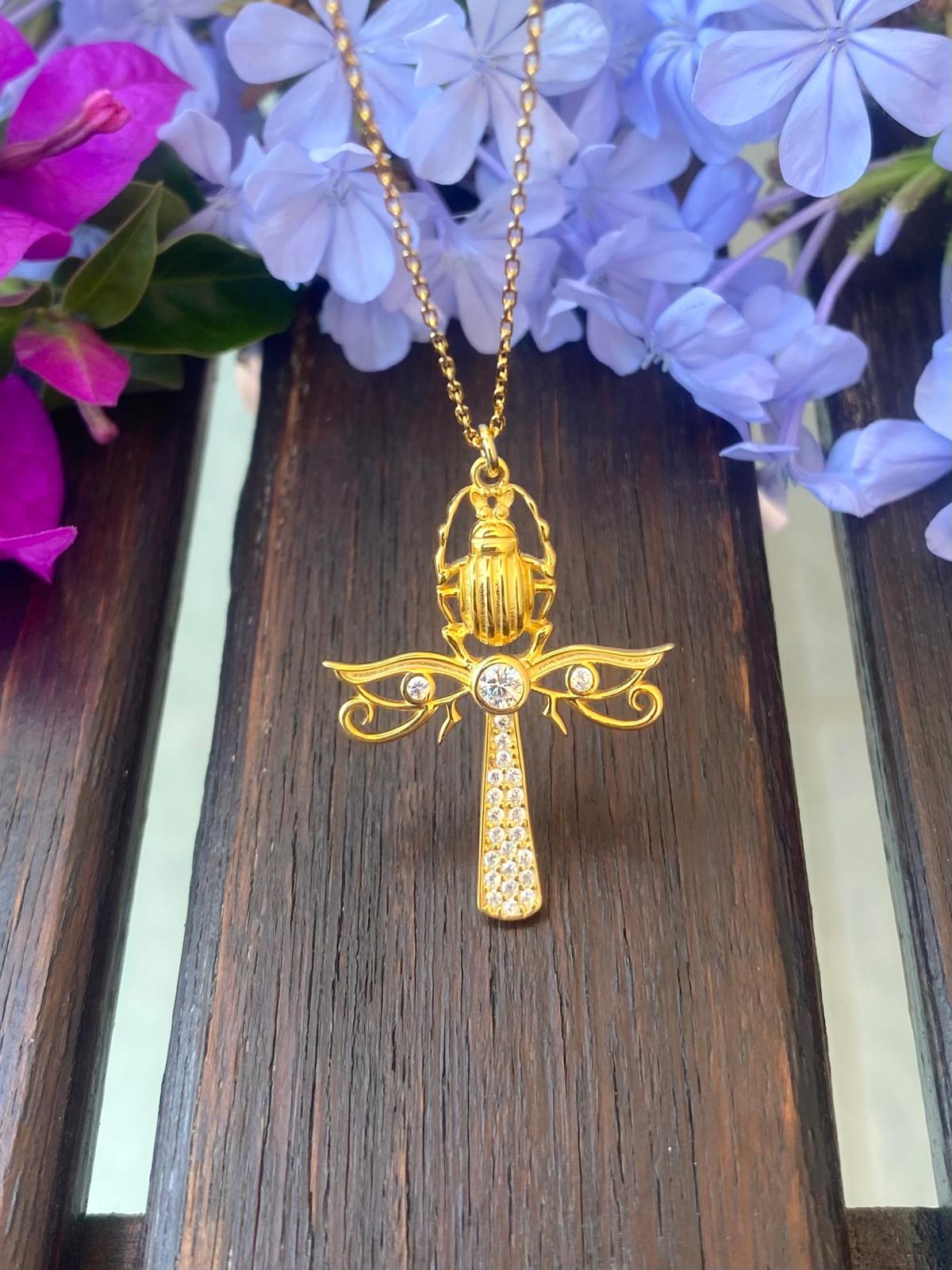 Ank_Scarab Kolye
