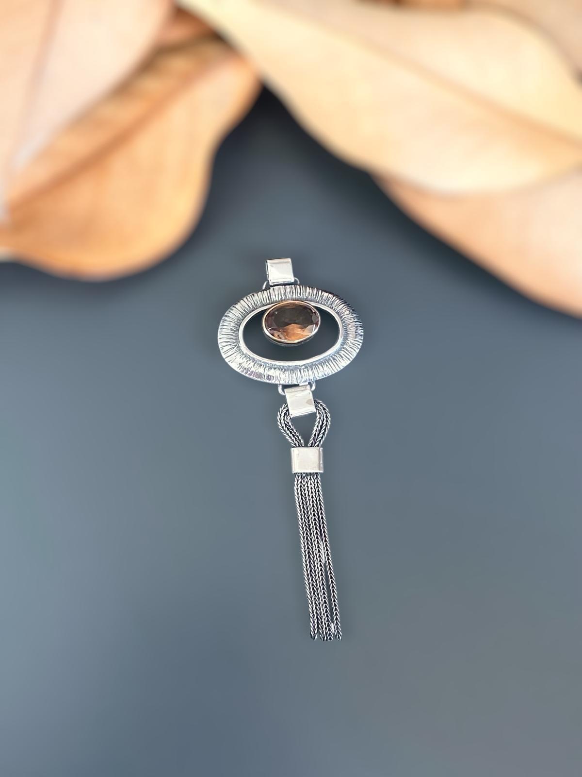 Tasarım Sultanit Taşlı Kolye