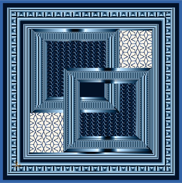 EŞARPDesenli Black Seri Rayon Eşarp Askısı ile Birlikte 90x90 cm