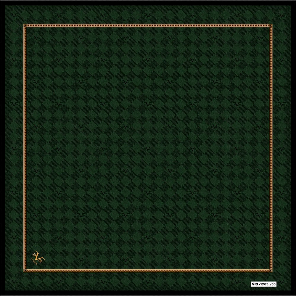 BLACK SERİ EŞARPGeometrik Desen Black Seri Twill Eşarp Askısı ile Birlikte 90x90 cm