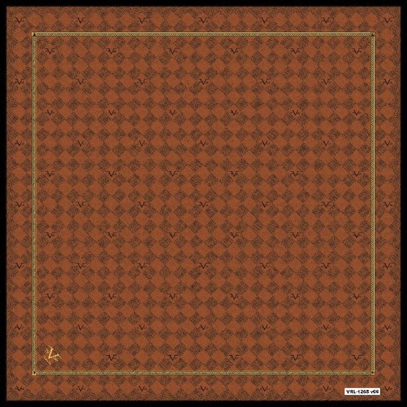 BLACK SERİ EŞARPGeometrik Desen Black Seri Twill Eşarp Askısı ile Birlikte 90x90 cm