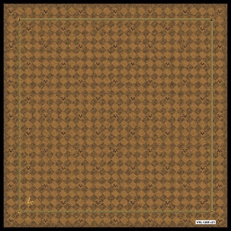BLACK SERİ EŞARPGeometrik Desen Black Seri Twill Eşarp Askısı ile Birlikte 90x90 cm