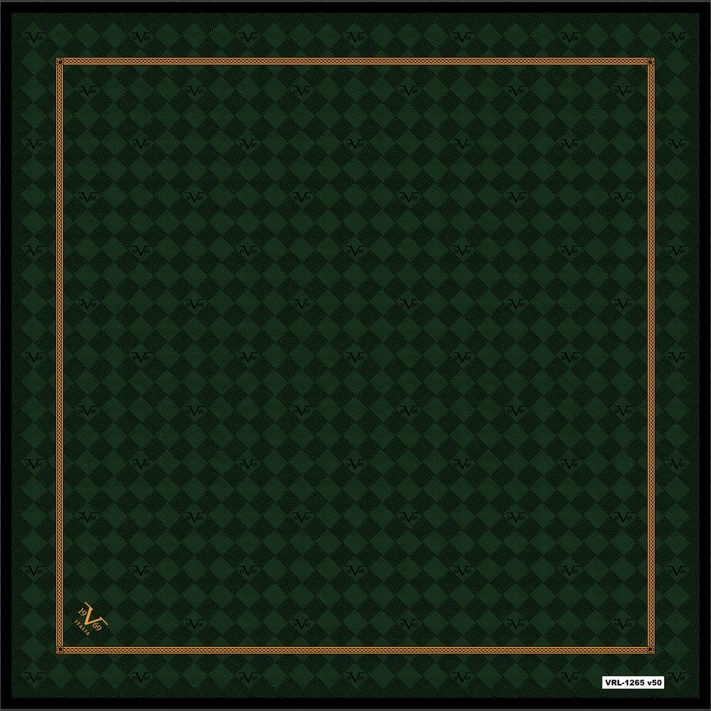 BLACK SERİ EŞARPGeometrik Desen Black Seri Twill Eşarp Askısı ile Birlikte 90x90 cm