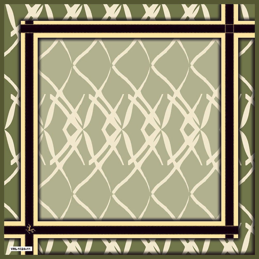 BLACK SERİ EŞARPGeometrik Desen Black Seri Twill Eşarp Askısı ile Birlikte 90x90 cm