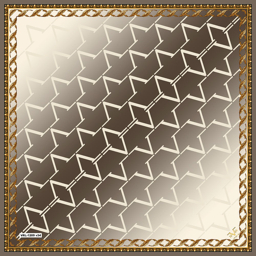 BLACK SERİ EŞARPDesenli Black Seri Twill Eşarp Askısı ile Birlikte 90x90 cm