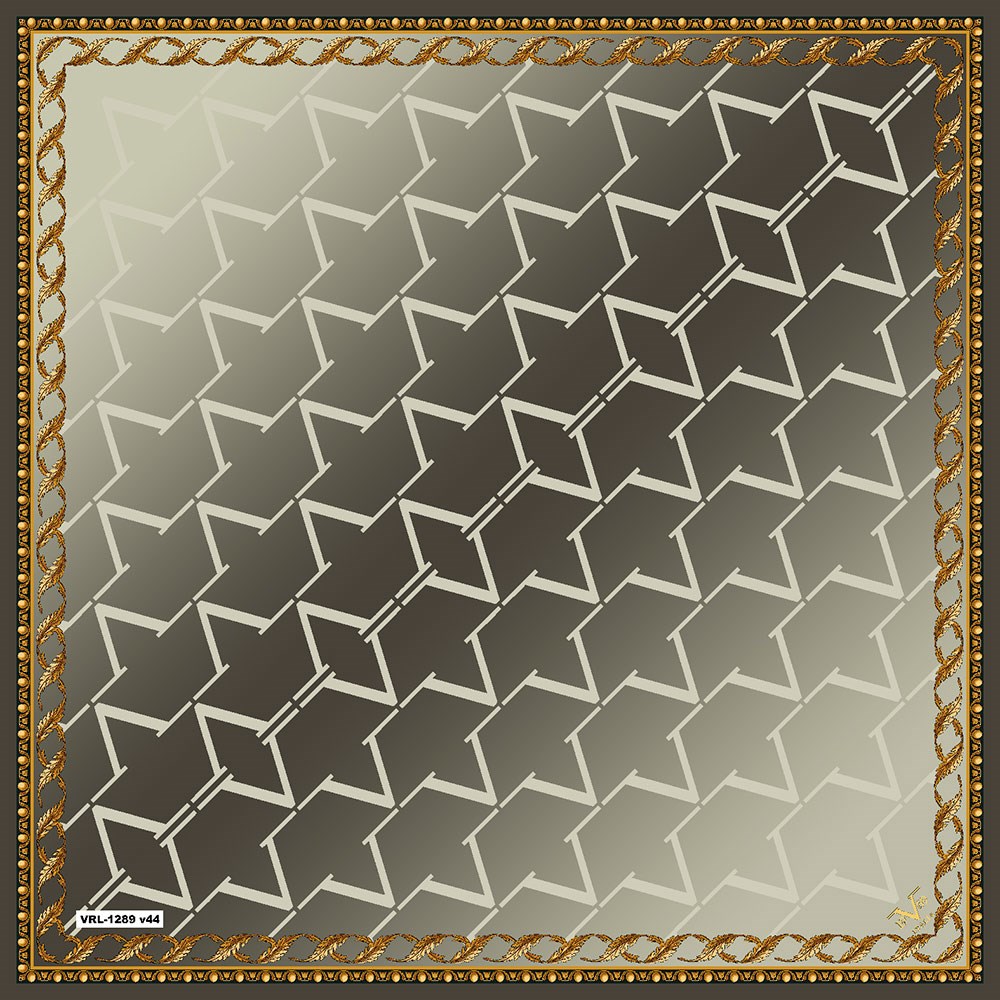 BLACK SERİ EŞARPDesenli Black Seri Twill Eşarp Askısı ile Birlikte 90x90 cm