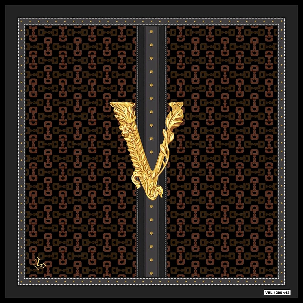 BLACK SERİ EŞARPLogolu Desen Black Seri Twill Eşarp Askısı ile Birlikte 90x90 cm